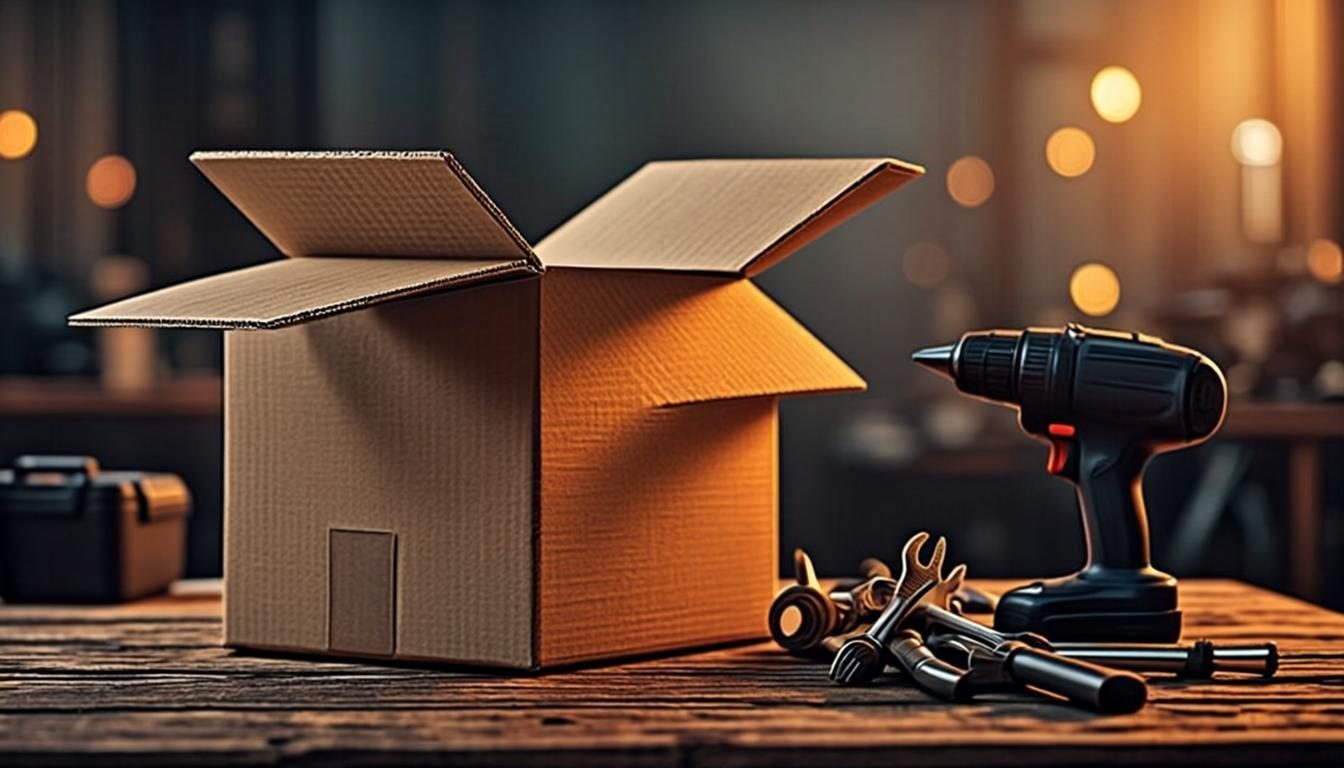 بسته‌بندی و ارسال ابزار از انبار ابزاربین